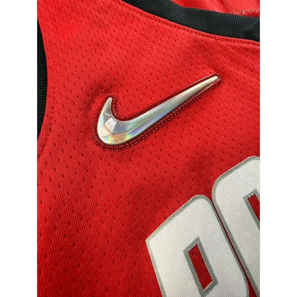 Nike Houston Rockets Christian Wood Jersey Mens XS 36 Icon Swingman Red NBA 35